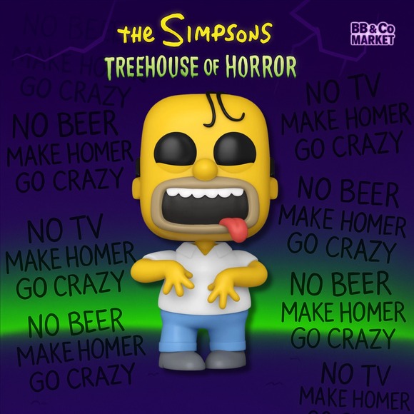 Funko Other - The Simpsons Treehouse of Horror Crazy Homer Funko |‎ Protector